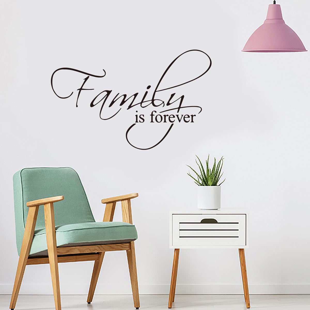 Autocollants muraux décoratifs pour salon, chambre à coucher