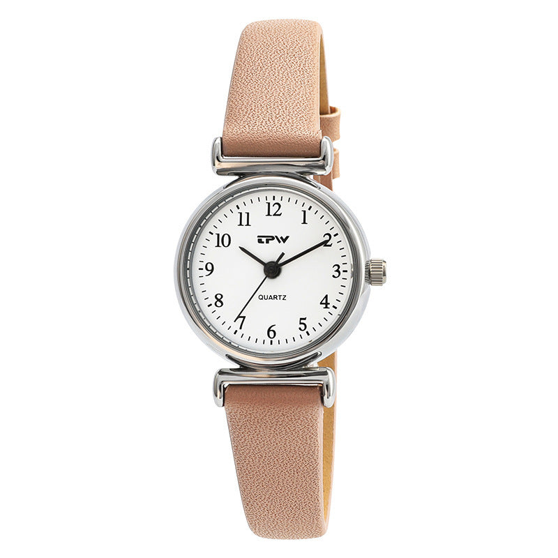 Nouvelle montre à quartz TPW pour femmes, tendance, compacte, ultra-fine, pour étudiantes