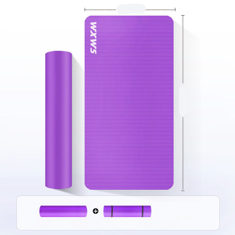 Tapis de yoga épais et antidérapant