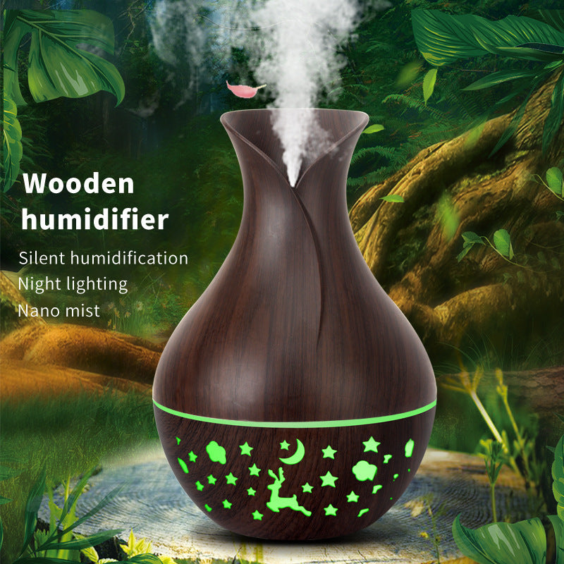 Humidificateur en forme de vase
