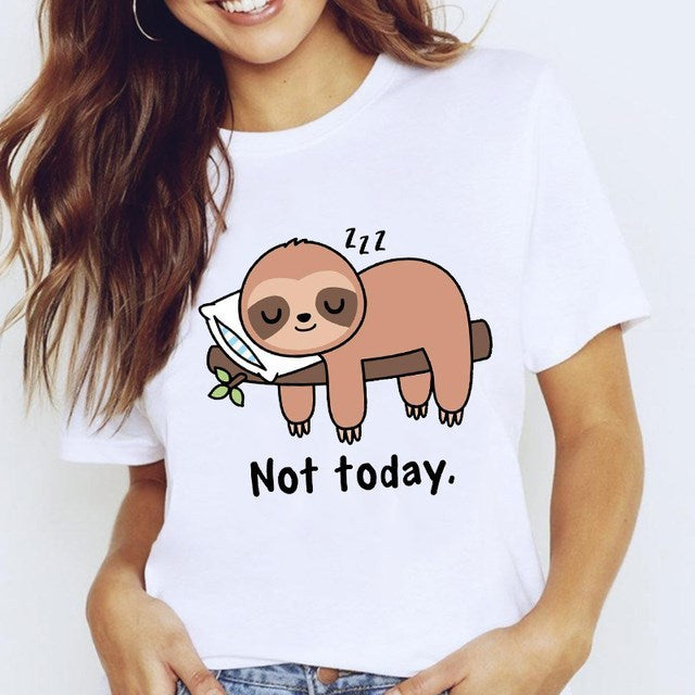 T-shirt Harajuku pour femme, haut blanc avec étoile