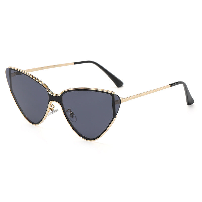Lunettes de soleil rétro œil de chat