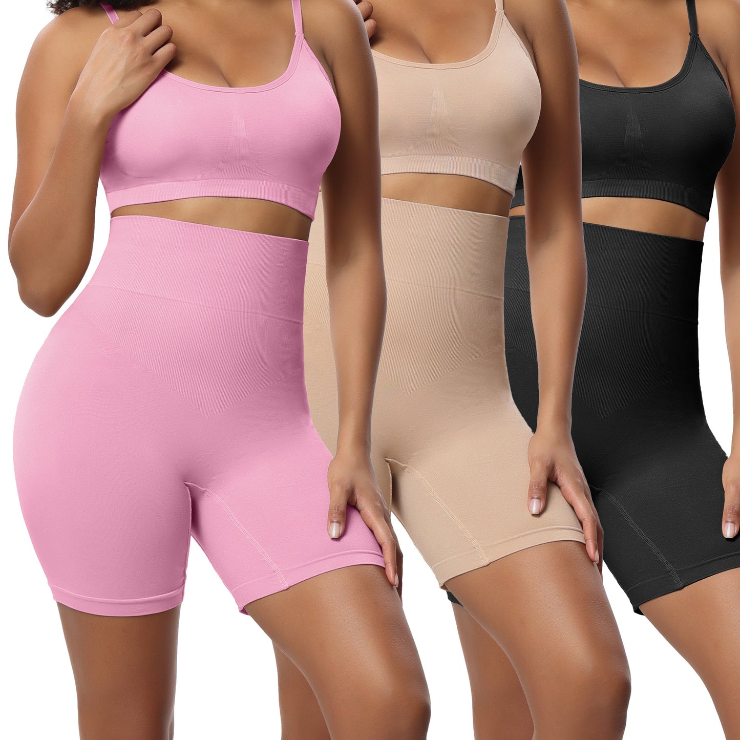 Pantalon gainant pour le ventre et les hanches grande taille