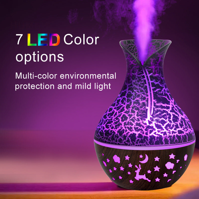 Humidificateur en forme de vase