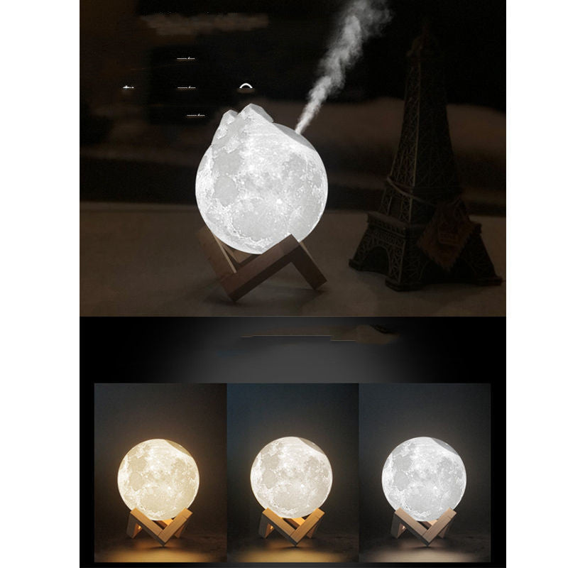 Humidificateur lunaire, veilleuse, humidificateur d'aromathérapie