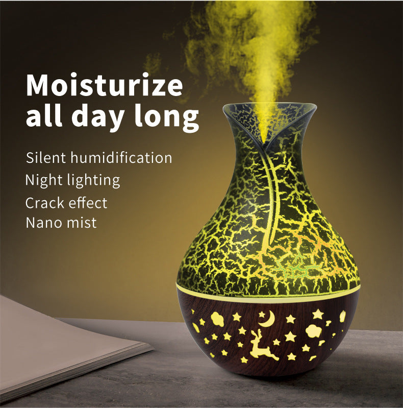 Humidificateur en forme de vase