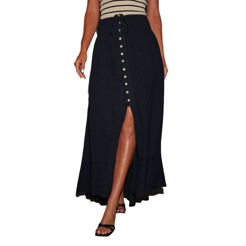 Robe midi de conception européenne