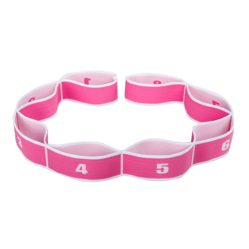 Bande élastique extensible de danse latine en 9 parties,