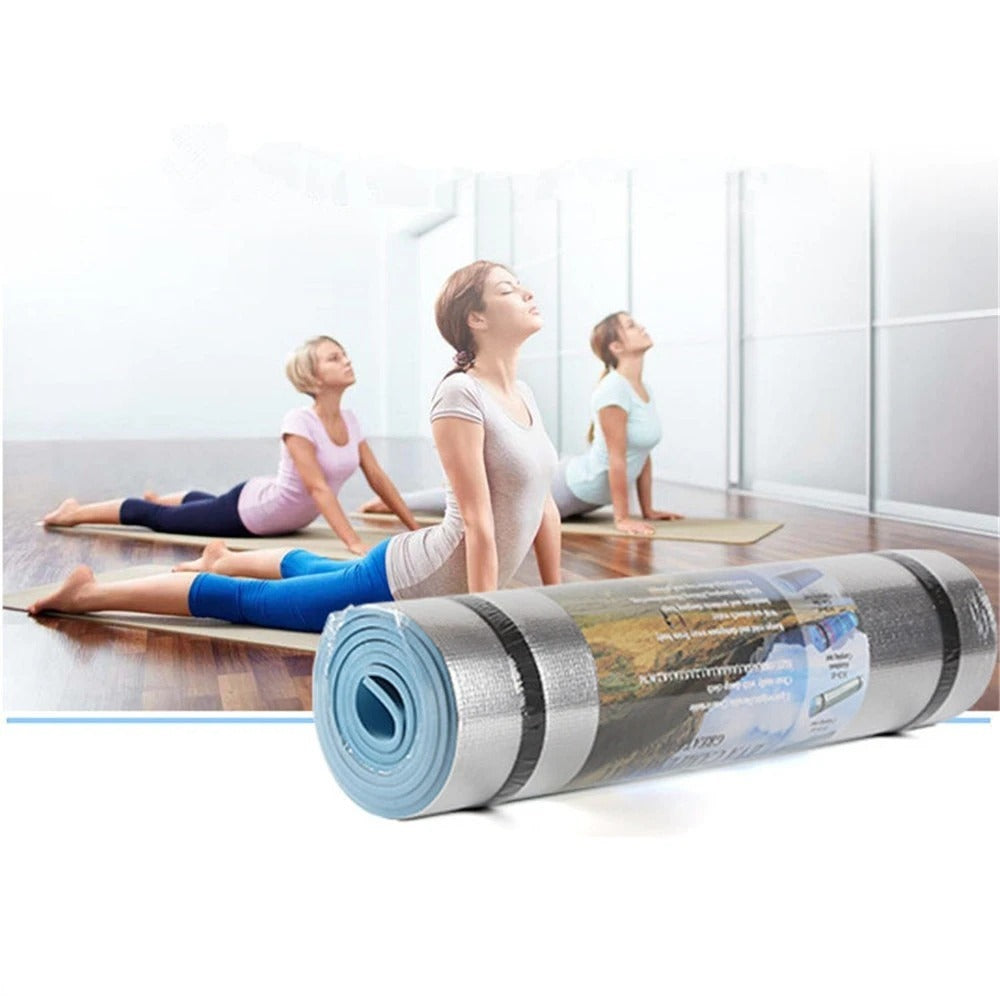 Tapis de yoga en microfibre