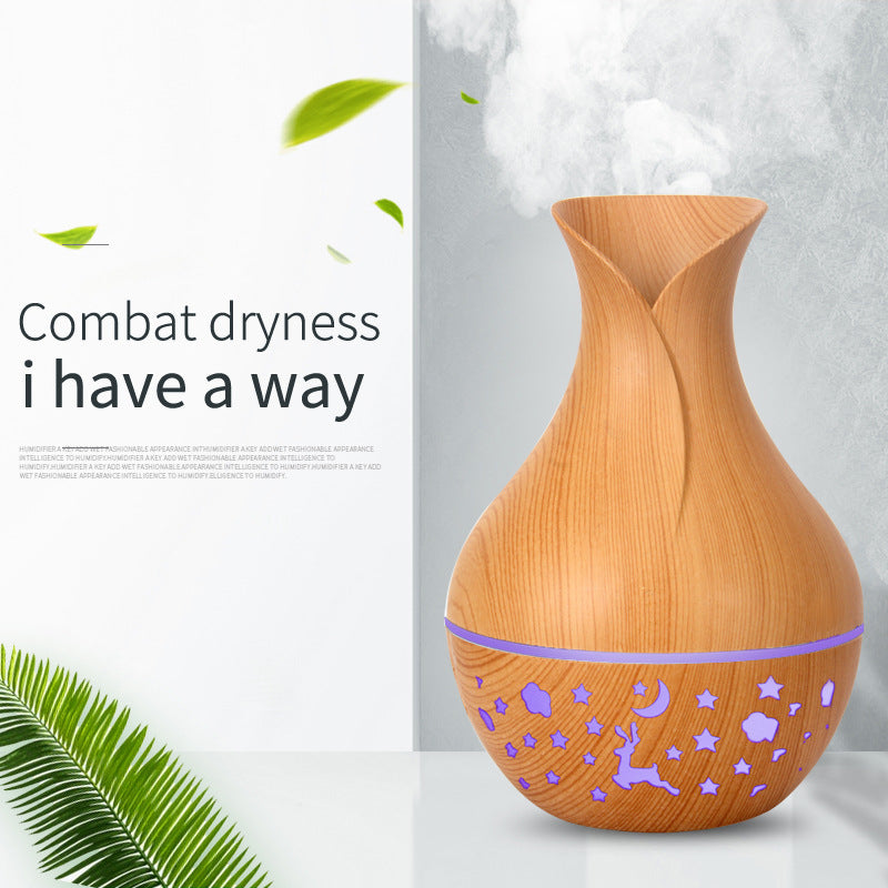 Humidificateur en forme de vase