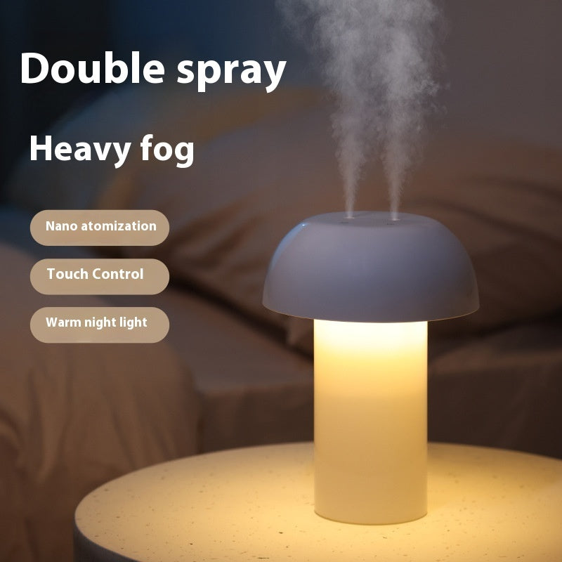 Humidificateur champignon intelligent à commande tactile et veilleuse d'ambiance