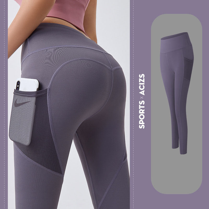 Pantalon de jogging skinny pour fille avec poche pour femme