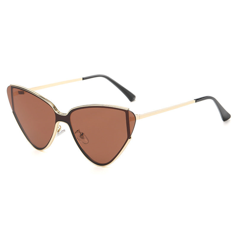 Lunettes de soleil rétro œil de chat