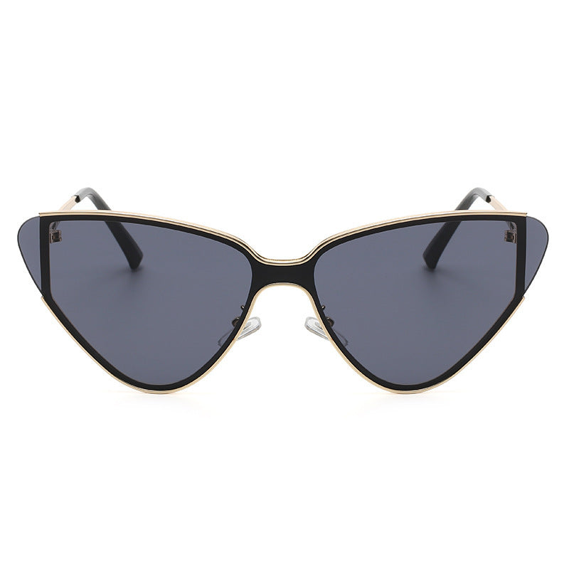Lunettes de soleil rétro œil de chat