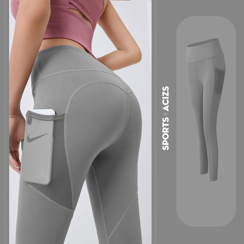 Pantalon de jogging skinny pour fille avec poche pour femme