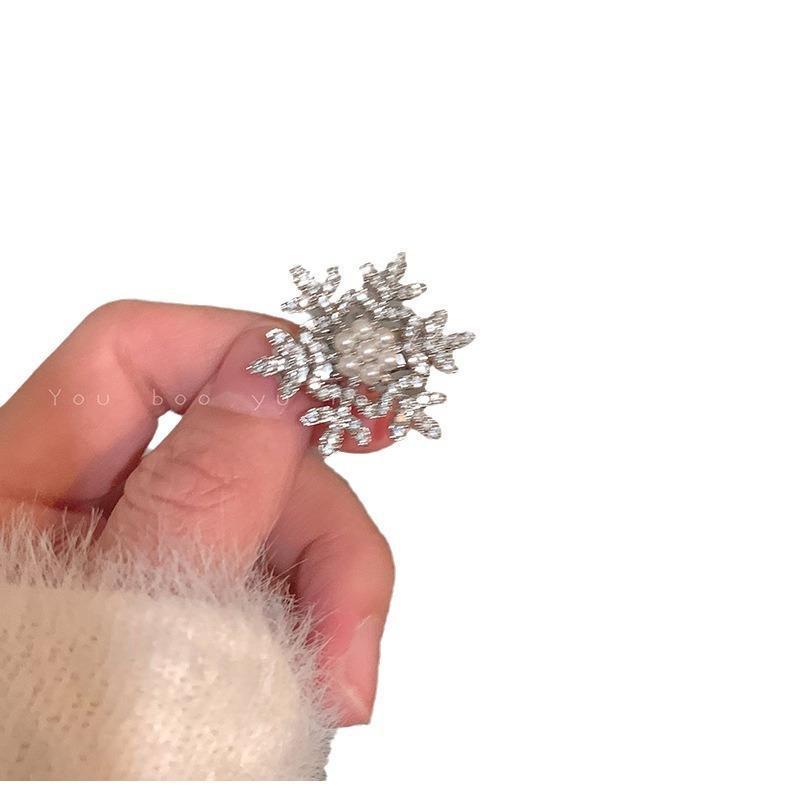 Pince à cheveux en cristal et perles pour fille