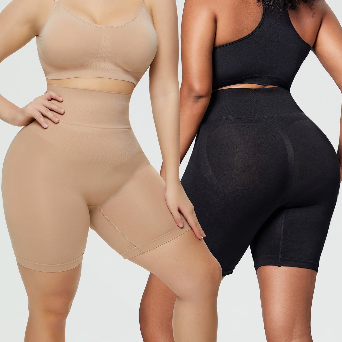 Pantalon gainant pour le ventre et les hanches grande taille