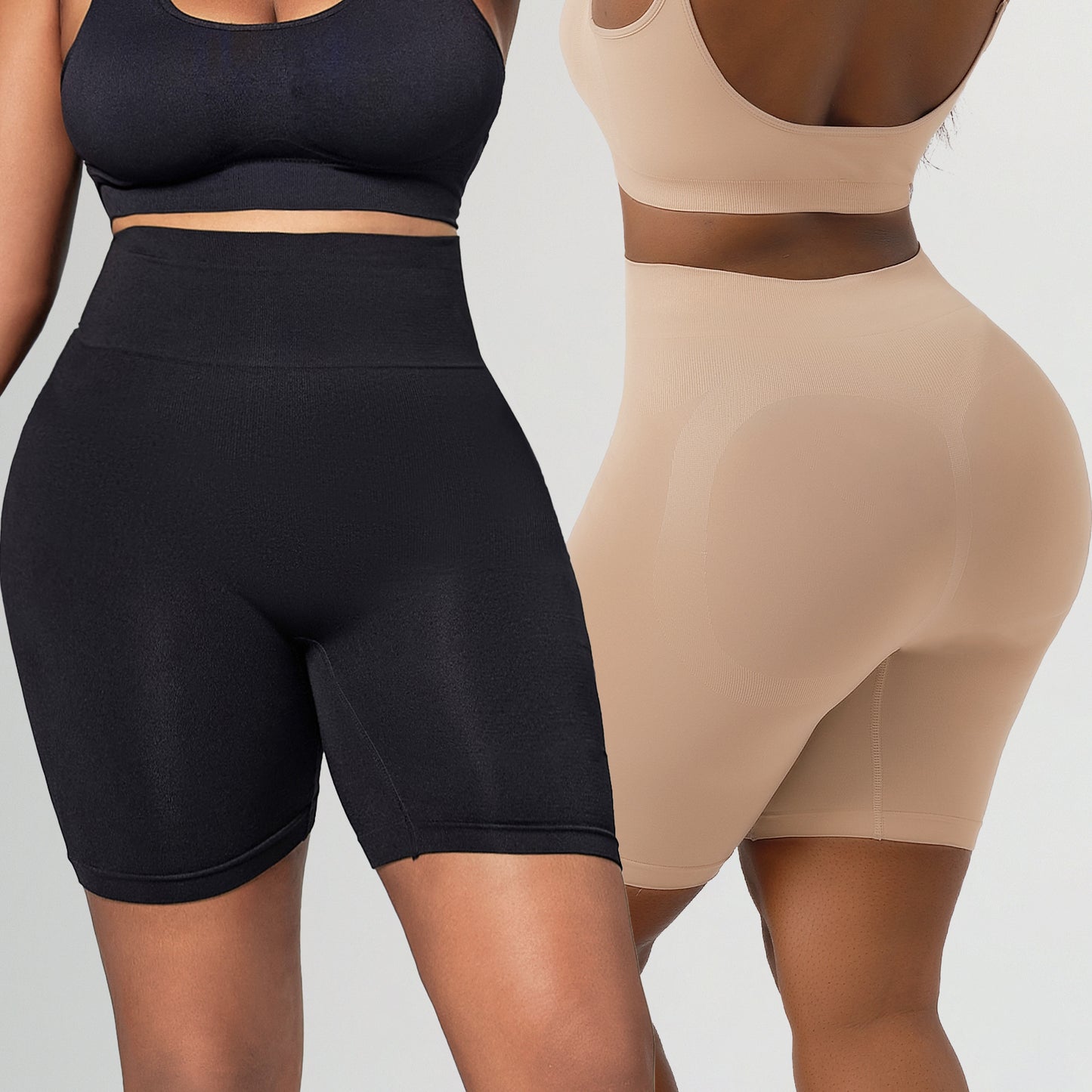 Pantalon gainant pour le ventre et les hanches grande taille