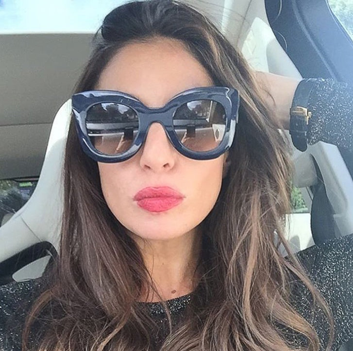 Lunettes de soleil classiques dégradées pour femmes