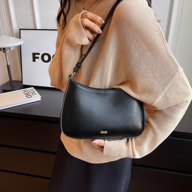 Nouveau sac bandoulière en cuir de luxe
