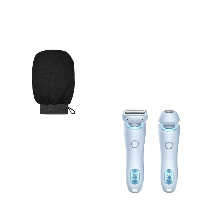 Épilateur rechargeable USB 2 en 1 pour femmes,