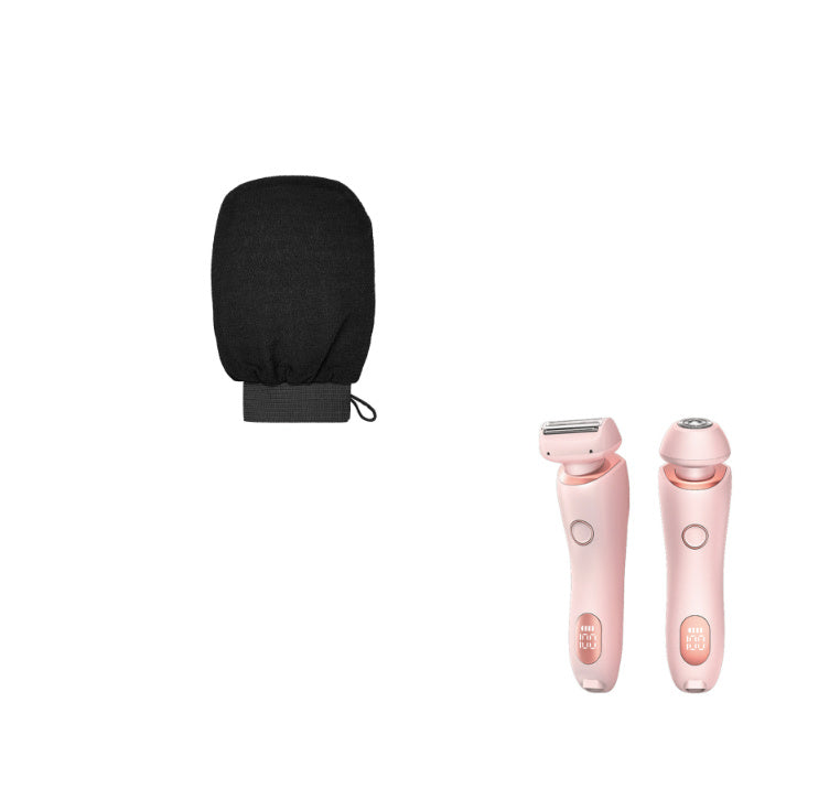 Épilateur rechargeable USB 2 en 1 pour femmes,