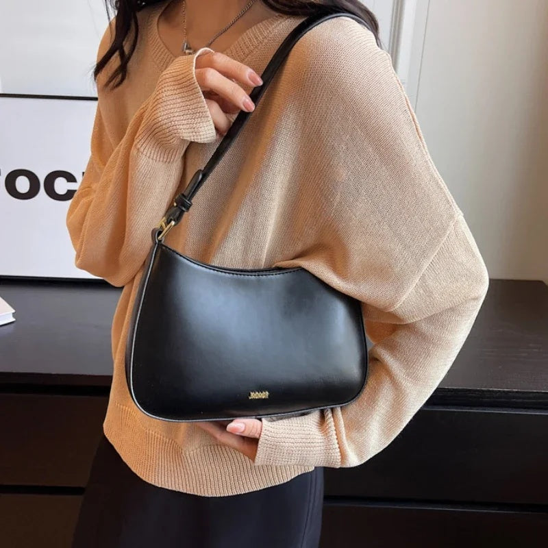 Nouveau sac bandoulière en cuir de luxe