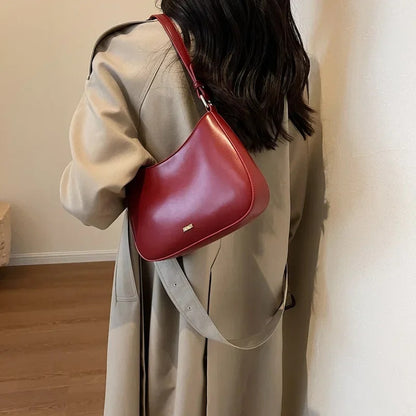 Nouveau sac bandoulière en cuir de luxe