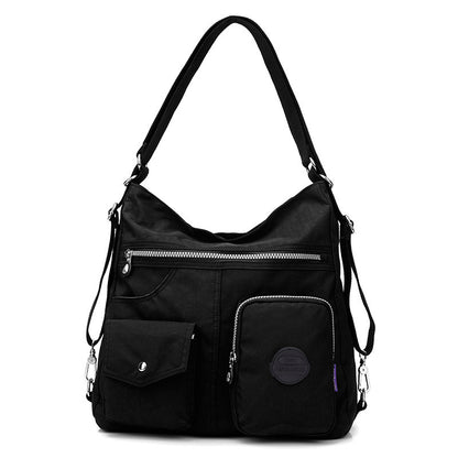 Sacs à bandoulière design en tissu pylône résistant à l'eau,