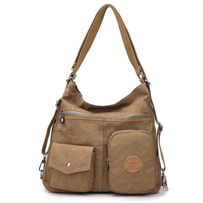 Sacs à bandoulière design en tissu pylône résistant à l'eau,