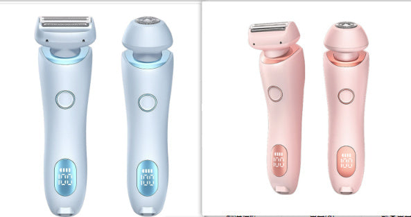 Épilateur rechargeable USB 2 en 1 pour femmes,
