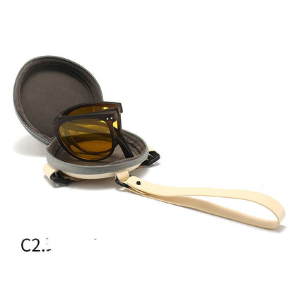 Lunettes de soleil pliables à la mode pour femmes