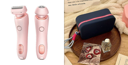 Épilateur rechargeable USB 2 en 1 pour femmes,