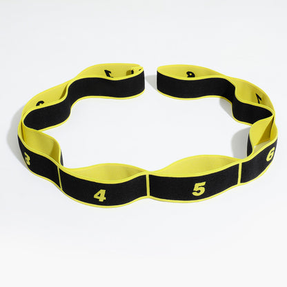 Bande élastique extensible de danse latine en 9 parties,
