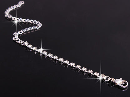Ensemble de 4 colliers et boucles d'oreilles en strass, bague et bracelet, bijoux fantaisie pour femmes
