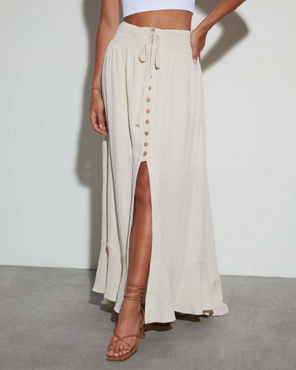 Robe midi de conception européenne