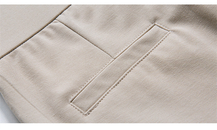 Pantalon de survêtement taille haute, coupe slim et jambe droite