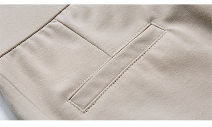 Pantalon de survêtement taille haute, coupe slim et jambe droite