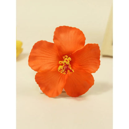 Barrette à cheveux bohème à fleurs pour les vacances à la plage