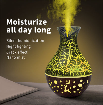 Humidificateur en forme de vase