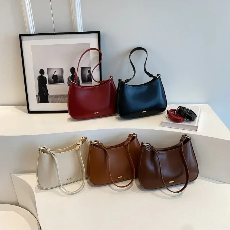 Nouveau sac bandoulière en cuir de luxe