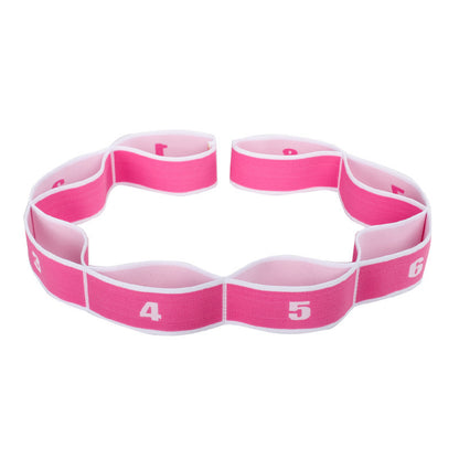 Bande élastique extensible de danse latine en 9 parties,