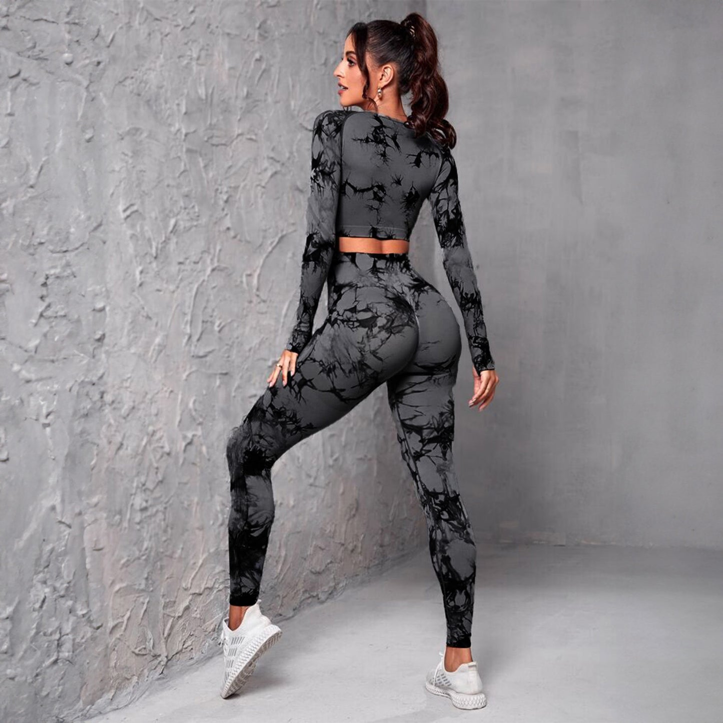Tenue de sport de fitness personnalisée à la mode pour femmes