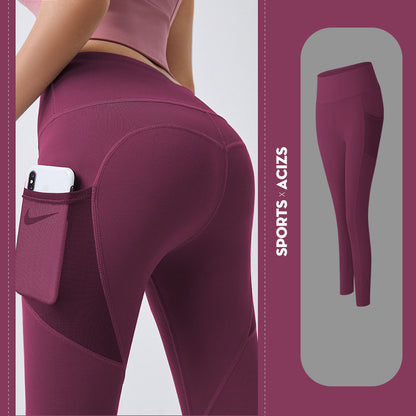 Pantalon de jogging skinny pour fille avec poche pour femme