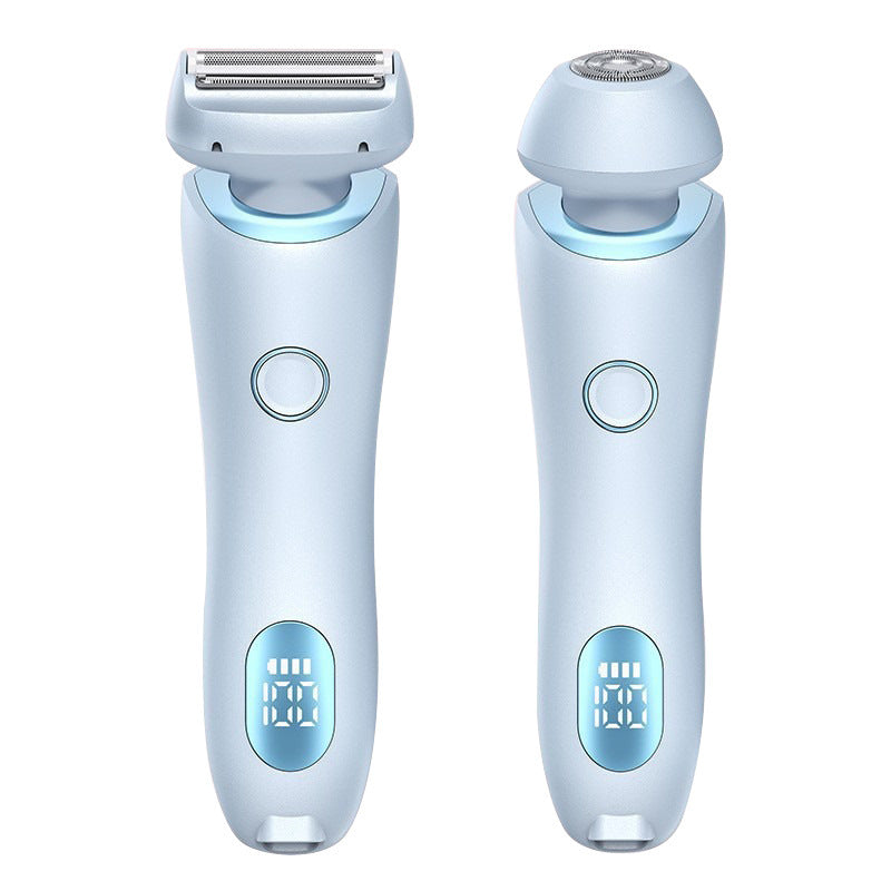 Épilateur rechargeable USB 2 en 1 pour femmes,