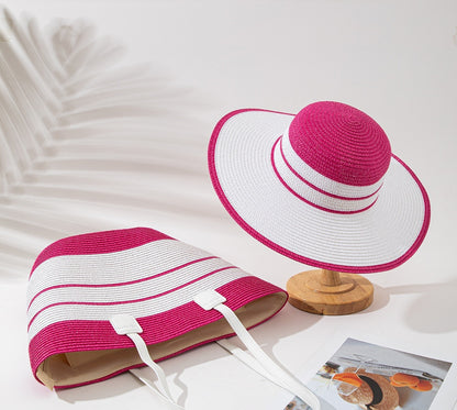 Ensemble de sacs de protection solaire avec chapeau de paille