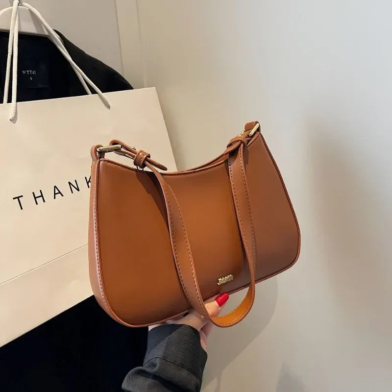Nouveau sac bandoulière en cuir de luxe