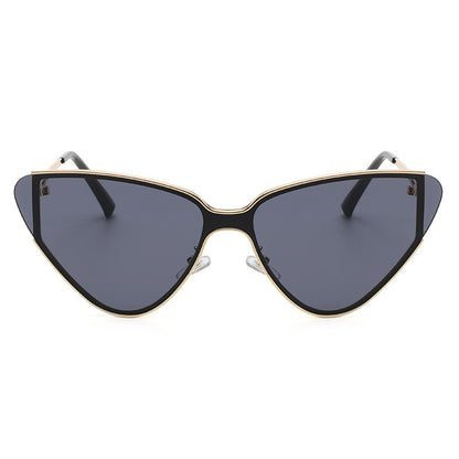 Lunettes de soleil rétro œil de chat