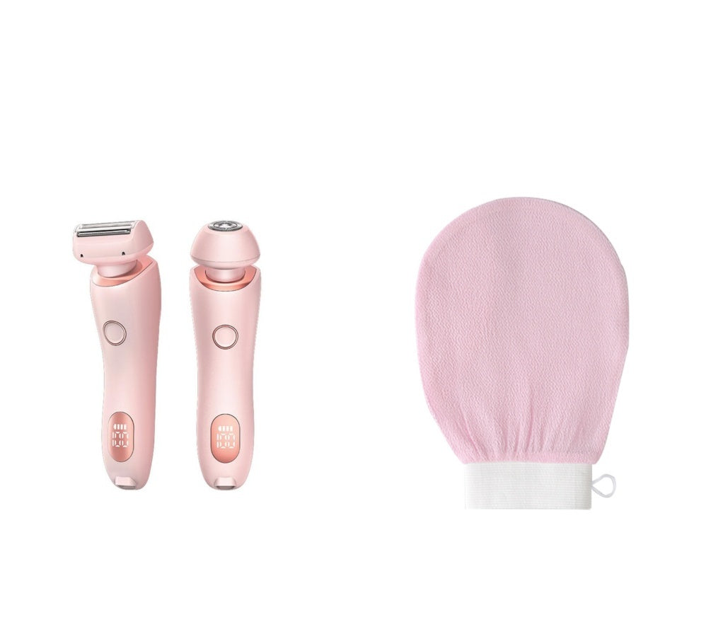 Épilateur rechargeable USB 2 en 1 pour femmes,