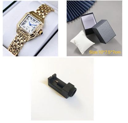 Montre carrée étanche pour femme